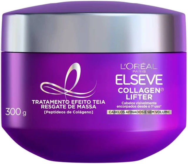 Máscara De Tratamento Elseve Collagen Lifter 300g
