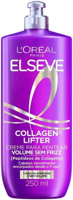 Creme Para Pentear Elseve Collagen Lifter 250ml