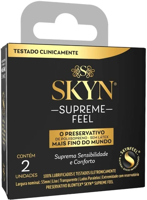 Preservativo Blowtex Skyn Supreme Feel 2 Unidades