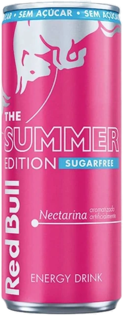 Energético Red Bull Nectarina Sugar Free 250ml