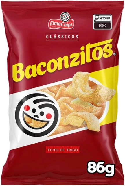 Salgadinho Elma Chips Baconzitos 86g