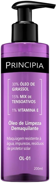Óleo De Limpeza Facial Principia Ol-01 200ml