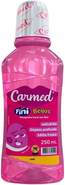 Enxaguante Bucal Carmed Fini Beijos 250ml
