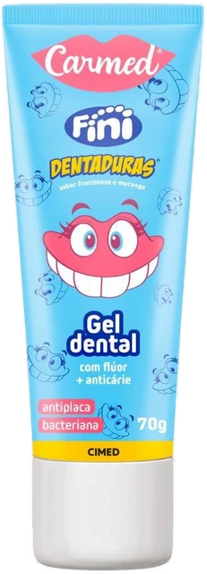 Gel Dental Carmed Fini Dentaduras 70g