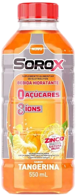 Isotônico Sorox Tangerina 550ml