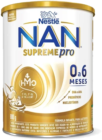 Fórmula Infantil Nan Supreme Pro 0 A 6 Meses 800g
