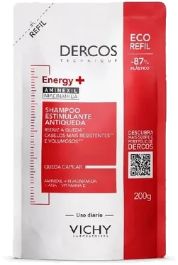 Shampoo Vichy Dercos Antiqueda Energy+ Refil 200g
